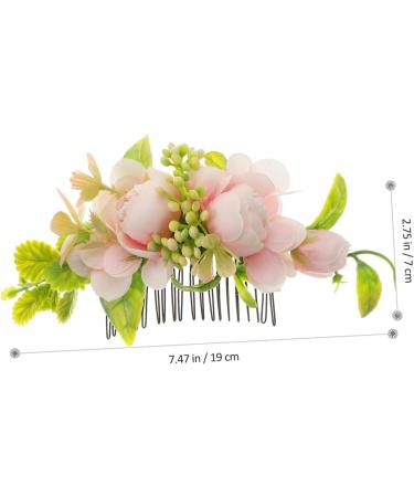 flower bridal comb accesorios para mujer womens hair accessories womens accessories wedding headpiece accessories for women flower headpiece bridal headpiece pp girl bride flowers - Buy Online on GoSupps.com