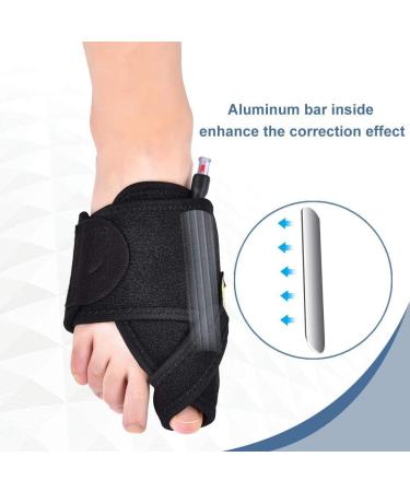 Sports Laboratory Hallux Valgus Correction Set - Bunion Corrector & Adjustable Orthopedic Splints | International Shipping - Buy Online on GoSupps.com