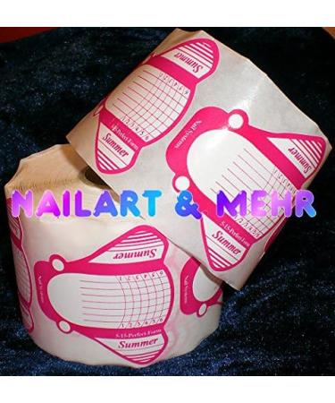 Buy Butterfly Modeling Stencils - 500 Pcs Roll in Pink | International Shipping Available - Buy Online on GoSupps.com