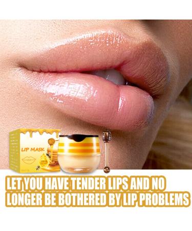 Bee Balm Lip Honey Pot - Nourishing Lip Care with Honey & Propolis for Moisturizing & Preventing Cracked Lips - Buy Online on GoSupps.com