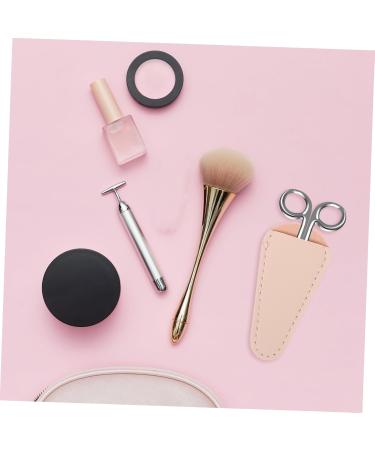 WOONEKY Set of 4 Manicure Scissors Protective Cover Tool Cover for Nail Clippers Cuticle Nipper Cover Nail Scissors Cover Cuticle Tweezers Dead Cuticle Scissors Simple PU Leather - Buy Online on GoSupps.com