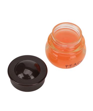 Peach Lip Sleeping Balm Exfoliator Repair Dead Skin Reduce Fine Lines Moisturize and Lips with Plant Extract for Delicate SPA at Night
