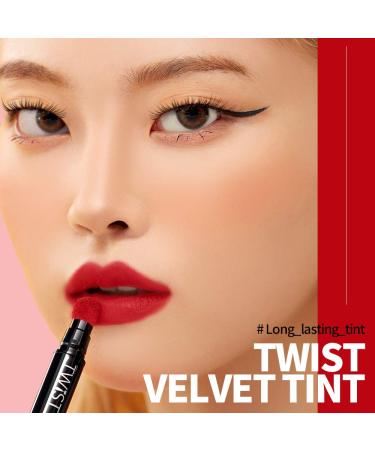 PASSIONCAT Twist Velvet Tint 2 (No.2) Garnet Lip Stain & Cheek Tint | High Pigment Matte Finish | Long-Lasting | Full Coverage Formula - Buy Online on GoSupps.com