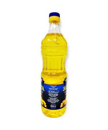Chumak Sunflower Oil Premium - Refined Deodorized 33.8 Fl Oz / 1 Litre (Imported from Ukraine) - Buy Online on GoSupps.com