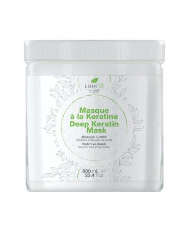 Lissa' Paris Deep Keratin Mask Nuwee Cosmetics 900 Ml (Pack of 1)