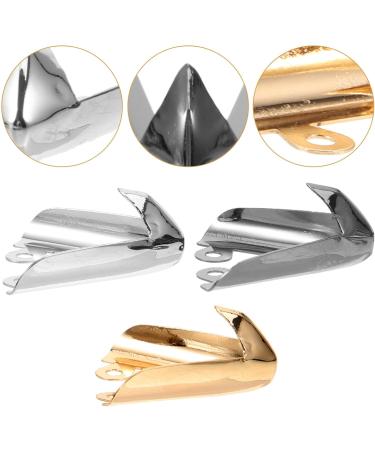 CALLARON Metal Shoes Protector 3 Pairs Pointed Toe Caps for High Heels | Elegant Tip Covers & Pumps Decoration | Durable Shoe Repair Charms - Buy Online on GoSupps.com