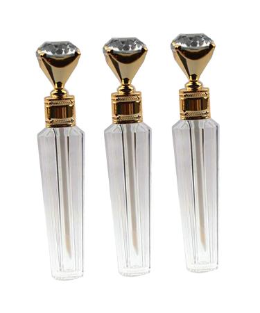 Amagogo 3 PCS 5 PCS Empty Lip Gloss Tube Lip Balm Bottle Forts - Transparent Clear