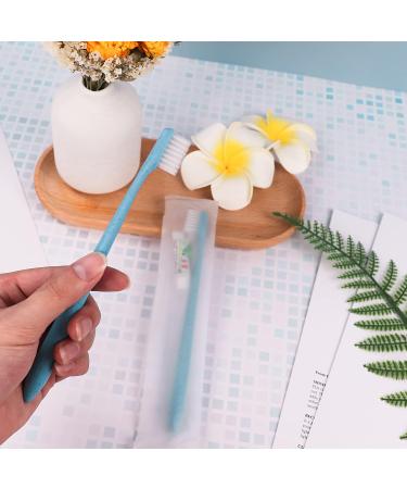 100 Pack Disposable Toothbrushes & Toothpaste Sets for Hotel, Home, Travel Individually Packaged - Buy Online on GoSupps.com