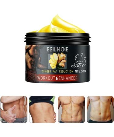 2Pcs Ginger Belly Muscle Cream - Workout Enhancer | Slimming Balm for Fitness | 50G Adult Cream for Men & Women - Buy Online on GoSupps.com
