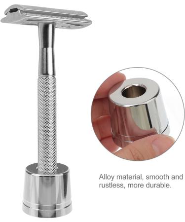 Minkissy Shaving Brush for Men - Aluminum Alloy Travel Razor | Best Manual Shaving Base - Buy Online on GoSupps.com