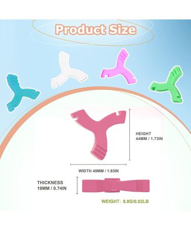 2 Pcs Y-Shaped Aligner Removal Tool & Chewies - Pink | For Invisible & Metal Braces - Buy Online on GoSupps.com