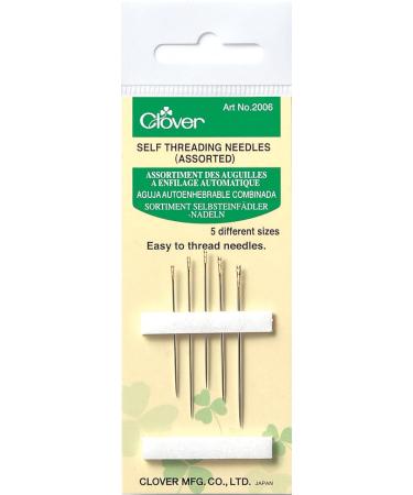 Silver Clover Self-Threading Needles - Easy Stitching Tool - Buy Online on GoSupps.com