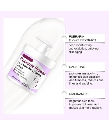 Pueraria Flower Hydration Skin Firming Cream - Anti-Wrinkle & Extra Firming Day Cream - Body Firming Anti-wrinkle Cream Advanced Anti-wrinkle Moisturizing Cream for Body Firm Tighten Skin Cream - Buy Online on GoSupps.com