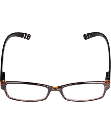 Reading Glasses with Blue Light Filter | Extra Long Temples | Havana 1.25 Diopters - Shop Internationally - Buy Online on GoSupps.com