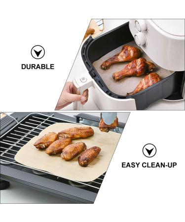 300 Sheets Double Sided Paper Packing Paper Non-Stick Paper Snack Mat Paper Food Paper for Party Baking Paper Kitchen Accessories Oil-Proof Mats Food Wrapping Paper Fried Oil Paper 21.5X21.5X0.1CMx3pcs Beigex3pcs - Buy Online on GoSupps.com