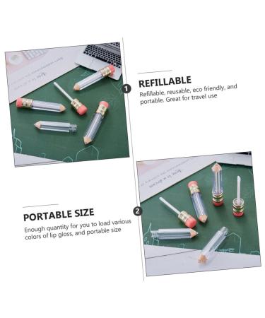 Buy Hemoton 6pcs Refillable Lip Gloss Tubes - Bulk Lip Balm & Sheer Lipstick Bottles for Makeup | International Shipping - Buy Online on GoSupps.com