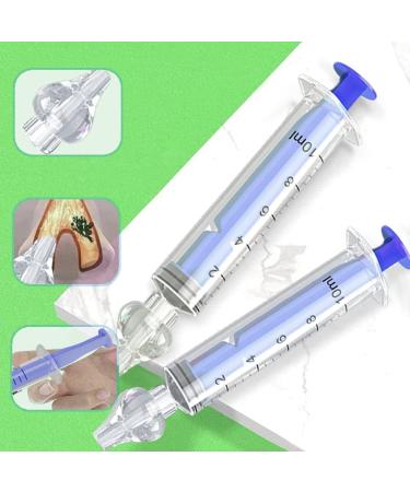 2Pcs Baby Nasal Aspirator - Reusable Silicone Suction Tip for Safe and Comfortable Nose Cleaning - Buy Online on GoSupps.com