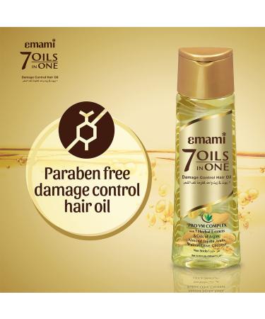 Emami 7 Oils in One Non-Sticky Hair Oil - 200ml | Nourishing Hair Care for All Hair Types | Buy Internationally - Buy Online on GoSupps.com