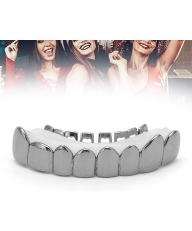 Yuyte Gold Grills for Men & Women - Hip Hop Style Lower Teeth Grillz | Halloween Cosplay Tooth Accessories - Buy Online on GoSupps.com