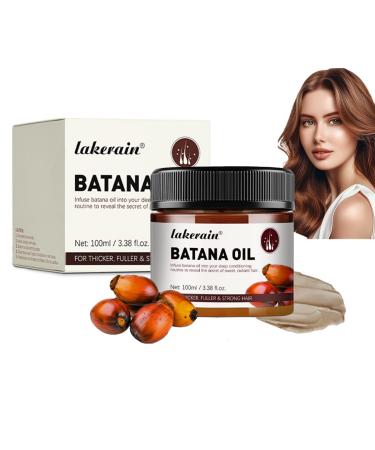 Baorder 100ML Raw Batana Oil for Healthy Hair 100 Natural Pure Unrefined and Authentic Cold Pressed Organic Sebi Batana Oil from Honduras Prevents Hair Loss Restores Damaged Hair