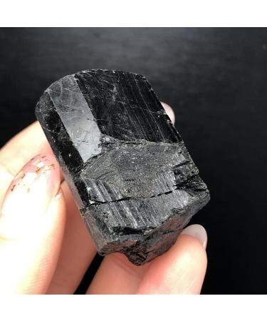 Natural Black tommiite Specimen Gemstone Quartz Balance Crystal Stone Crystal Reiki - Buy Online on GoSupps.com