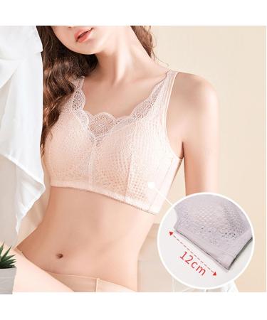XWSM Post-Surgical Mastectomy Bra for Women | Cotton Wireless Bralette with Prosthesis Bags | XXL/XXXXL Blue - Buy Online on GoSupps.com