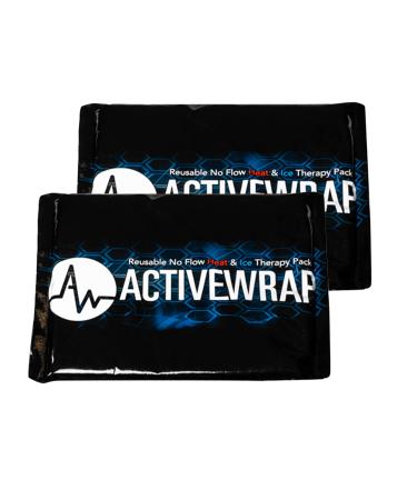 ActiveWrap - Ice Packs for Injuries Reusable Gel Packs Hot Cold Packs for First Aid Pain Management Injury Recovery and More Large (7 x 10 )