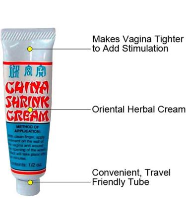 China Shrink Cream (.5oz) - Enhance Intimacy & Sensation - 1 Pack - Buy Online on GoSupps.com