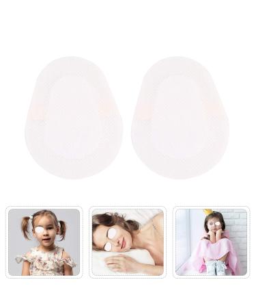 Buy 6 Pairs Oval Eye Patch Masks | Non-Woven Eye Pads for Sleep & Care | White Nursing Pads 9x7cm - International Shipping Available - Buy Online on GoSupps.com