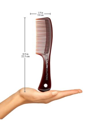SALONSOLUTIONS Wet Hair Shower Comb - 1 Count, Pack of 1 | Gentle & Detangling Hair Comb - Buy Online on GoSupps.com