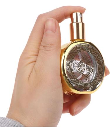 Yawdil 20ml Refillable Sample On Container Perfume Essential Gold Bottles Crystal Bottles Oil Glass Gold Electroplated Decorative Travel Empty Mini Carved Liquid Pressed Glass Bottle One Color RY0693 - Buy Online on GoSupps.com