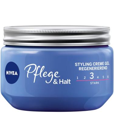 NIVEA Hair Styling Gel, Strong Hold, 150ml Jar, Care & Maintenance