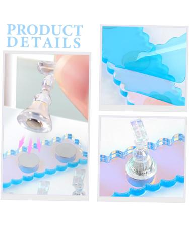 FRCOLOR 1 Set Nail Practice Bracket Nail Display Stand Training Nail Rack Magnetic Holder Nail Tools Magnetic Nail Practice Holder Nail Polish Holder Nail Holders for Nail Painting Base - Buy Online on GoSupps.com