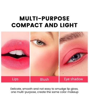 Watermelon Cherry Lip Stain Tint Set - Moisturizing, Waterproof and Long-Lasting Lip Tint for Lips, Cheeks, and Eyes - Natural Lip Color Makeup - 7.1ml/0.24oz*2 - Pack of 1 - Buy Online on GoSupps.com