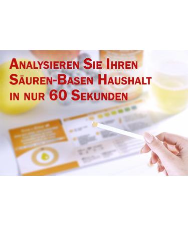 One+Step pH Test Strips - 100 Urine Strips with Color Card for Accurate pH Value & Acid-Base Balance - Buy Online on GoSupps.com