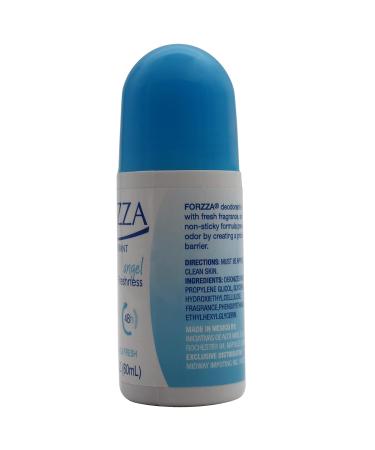 Forzza Roll-On Deodorant Angel Freshness - 3-Pack (2.03 oz each) | Long-Lasting Protection | Shop Internationally - Buy Online on GoSupps.com