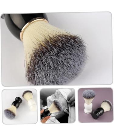 Frcolor Manual Razor Brush Set | Foaming Shaving Tool & Mustache Accessories | Multi-Purpose Wooden Handle Brushes for Men - Buy Online on GoSupps.com