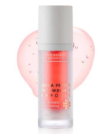 DERMACENTRIC Derma Peptide Ampoule | Vegan Korean Skincare Face Serum with Niacinamide & Centella Asiatica | Hydrating Pore-Refining & Brightening Serum (1.01 fl oz)