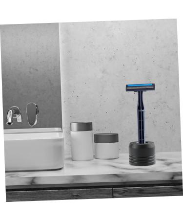 Magiclulu Shaver Holder for Safety Razors - Stable Small Aluminum Stand & Practical Desktop Container (4x4cm) - Optimize Your Shaving Experience - Buy Online on GoSupps.com