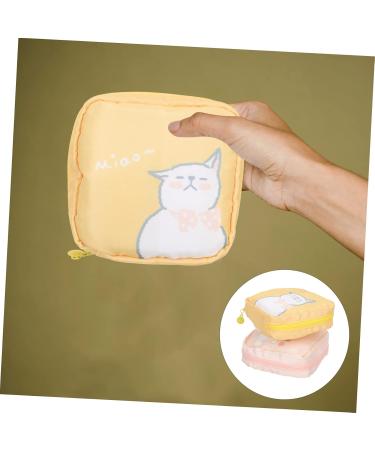 Plafope 2-Part Wallet for Teenage Girls - Cute Deco-Design Bag for Tampons Napkins & Pads - Portable Storage Solution - Buy Online on GoSupps.com