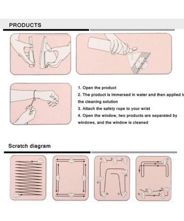 Glass Double-Sided Wipe Sided Magnetic Glass Wiper Cleaner Glazed Glass Wiper - Buy Online on GoSupps.com