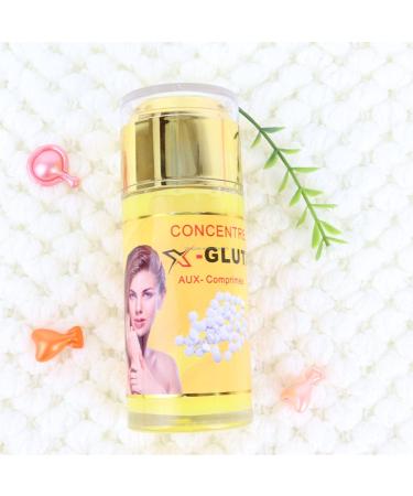 Gl pa XGLUTA serum for face and body with glutathione tablets collagen and lemon juice antiaging vitamin 120 ml