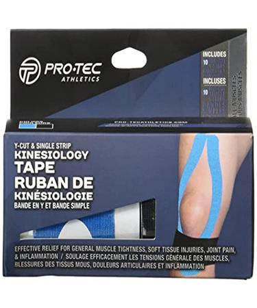 Pro-Tec Athletics Kinesiology Tape One Size Blue/Black