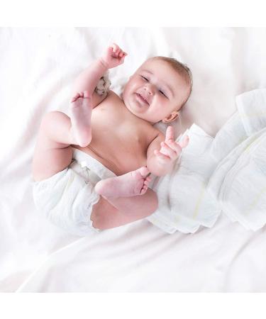 50 Piece Baby Safety Pins with Locking Closures - White Cloth Diaper Pins with Velvet Bag - Buy Online on GoSupps.com