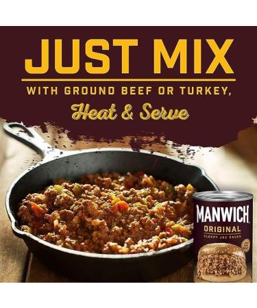 Hunt's Manwich Original Sloppy Joe Sauce 439grams | Pack of 4 - Buy Online on GoSupps.com