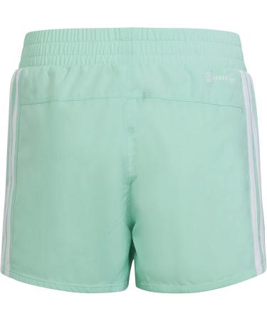 Buy adidas Girls 3-Stripes Shorts (1/4) - Versen/White | International Shipping Available - Buy Online on GoSupps.com