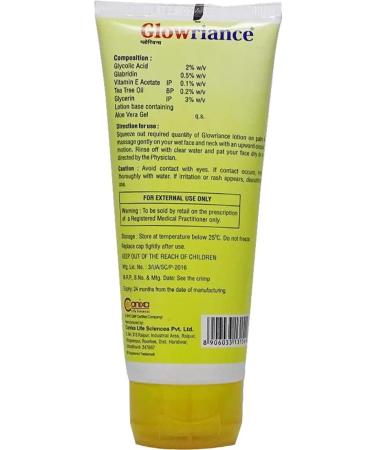 Glowriance Lotion Face Wash 100 ml - Hydrating Deep Cleanser for Radiant Skin | International Shipping Available - Buy Online on GoSupps.com