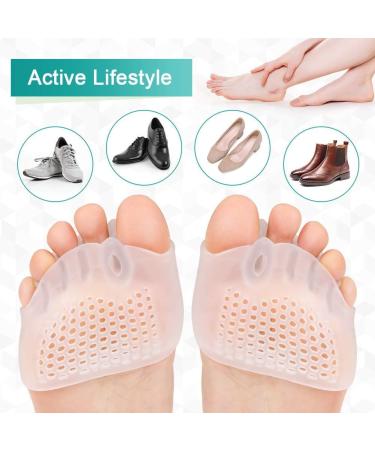 Gel Toe Separators & Stretcher Kit - 2 Pairs for Bunion Relief, Metatarsal Pads for Overlapping Toes & Hammer Toes - Orthotic Toe Spacer Set to Reduce Foot Pressure - Buy Online on GoSupps.com
