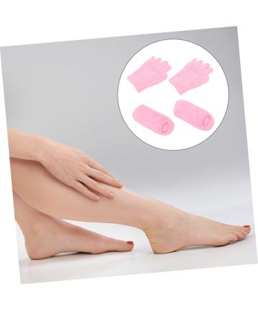 Beavorty 4 Pairs Gel Care Kit Overnight moisturizing Gloves Lotion Gloves spa Socks for Cracked feet Cracked Hands Moisture Gloves spa Beauty Gloves Yarn Man Short Boots Dry Hands - Buy Online on GoSupps.com