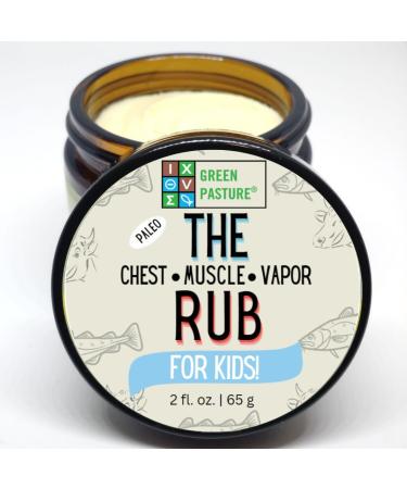Green Pasture The Rub for Kids - Soothing Natural Relief for Children | International Shipping Available - Buy Online on GoSupps.com